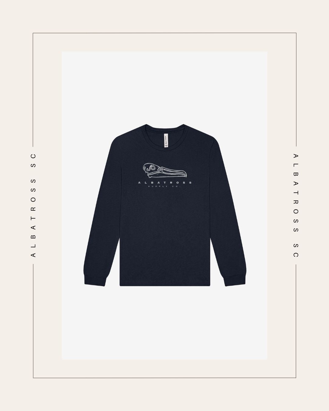 Albatross Supply Co. Logo Long Sleeve T