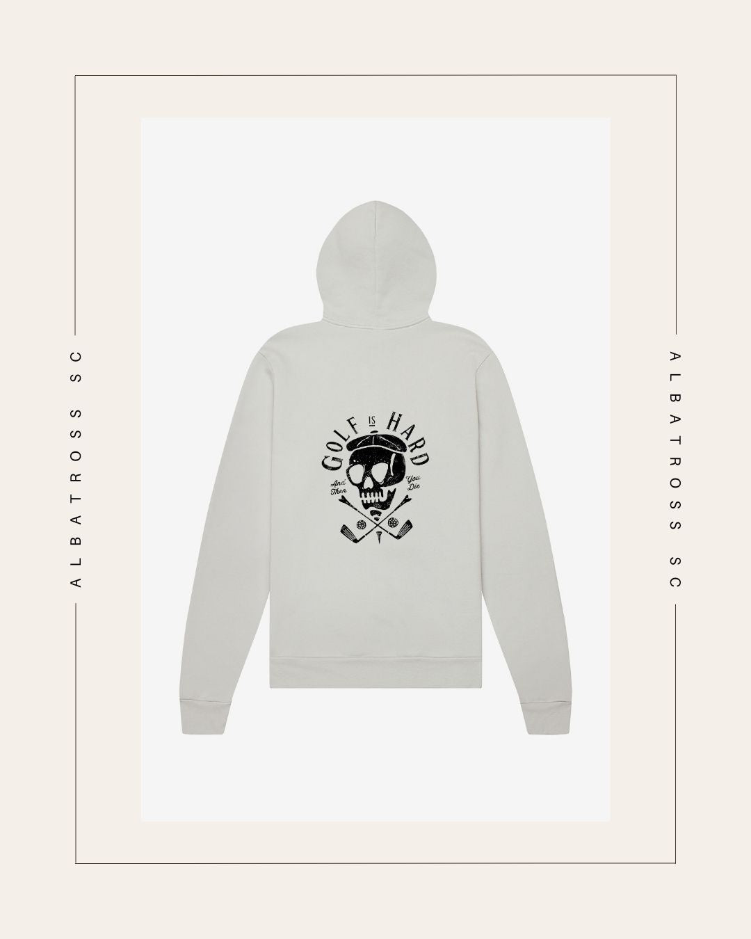 Golf is Hard Full Zip Hoodie