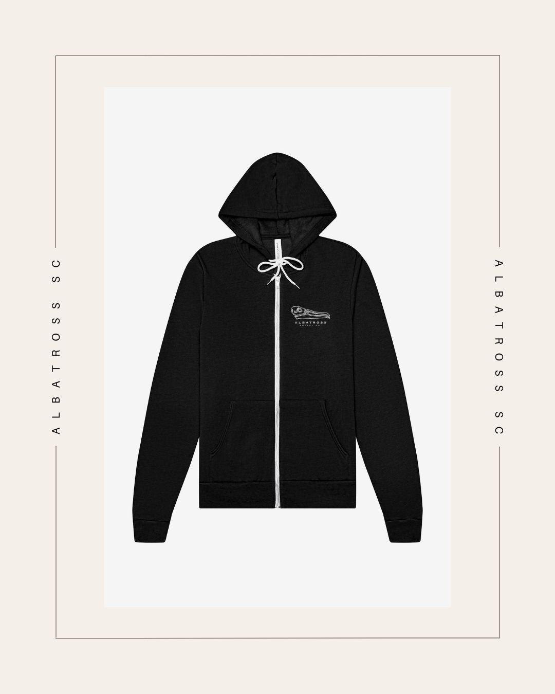 None of this Matters (Script) Full Zip Hoodie